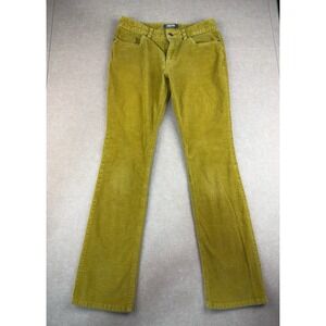 Mountain Khakis Pants Womens Size 2R Mustard Straight Canyon‎ Cord Corduroy USA